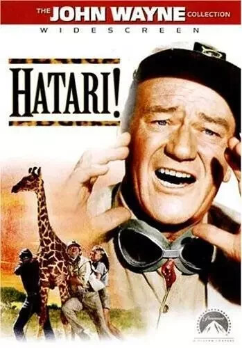 HATARI! (DVD) VG Disc + Cover Art - NO CASE - Picture 1 of 1