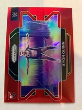 2022 Panini Prizm WWE Red Prizm /299 Xyon Quinn #34 Rookie RC
