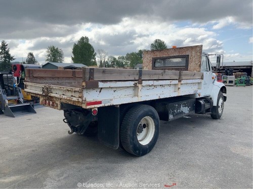 International 4700 5 Yard Truck Tractor Hydraulic Dump Bed PTO Automatic bidadoo - Picture 5 of 12