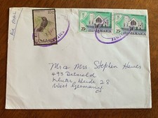 Jamaica 1980 - used cover to Detmold  Germany