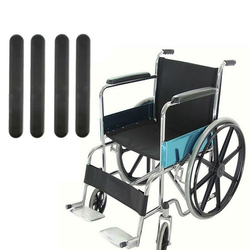 4 Pieces Sturdy Wheelchair Replacement Armrest Elbow Support Pad Set