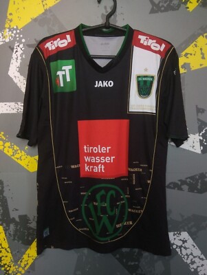 Maillot Extérieur Wacker Innsbruck 2014-2015, Jako #12, Homme Taille M (Très Bon état)