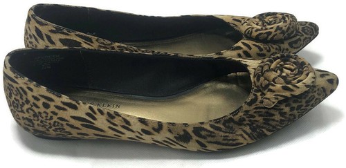 anne klein leopard print flats
