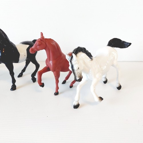 Vintage Rare Horse Figures × 6 | PVC | Made in China - Picture 4 of 11