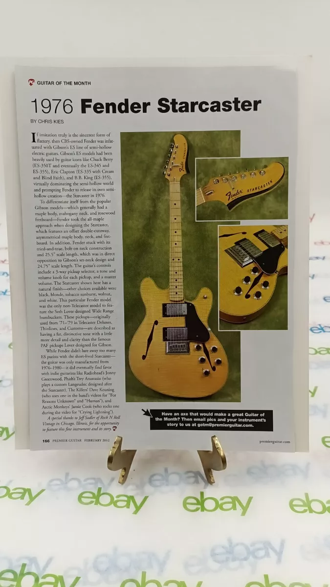 Fender 2024 starcaster ebay
