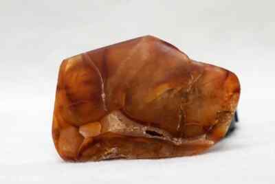 Carnelian from Washington Cascade Mountains Palm Stone Gemmy Agate Crystal Worry
