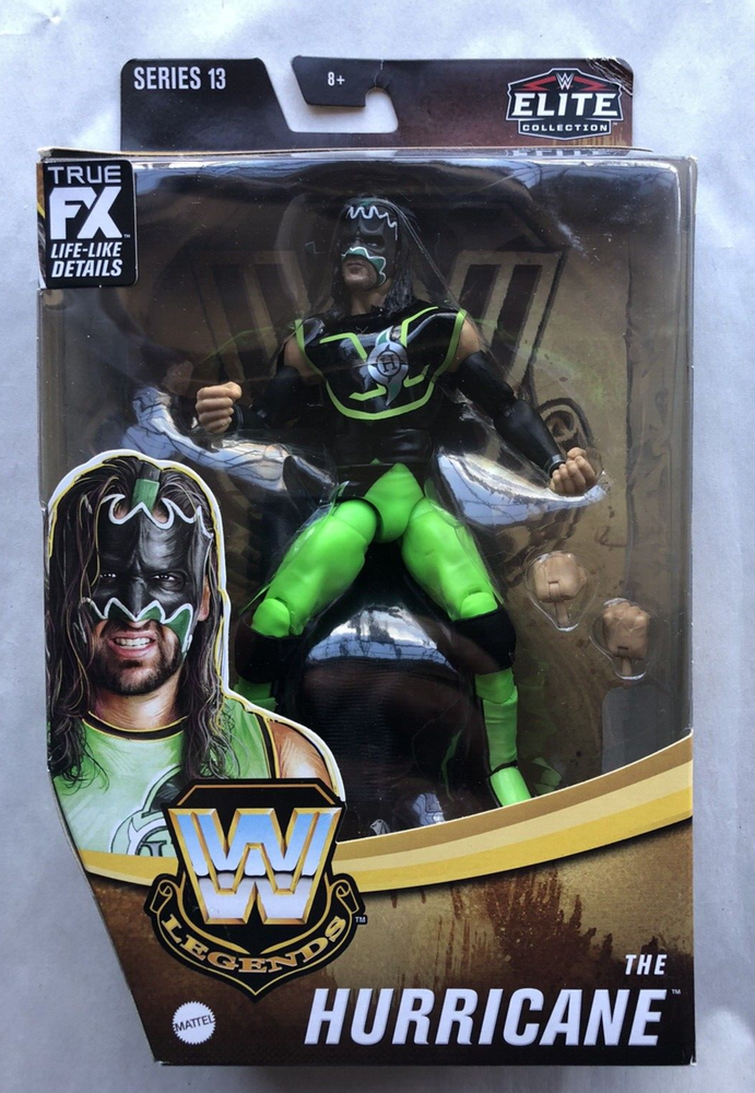 Mattel WWE Legends Elite Collection The Hurricane Action Figure