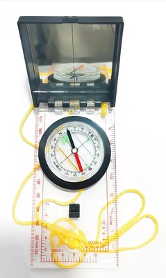 Set of 3 Sirius Survival Adjustable Declination Compasses   Precision Map Readin