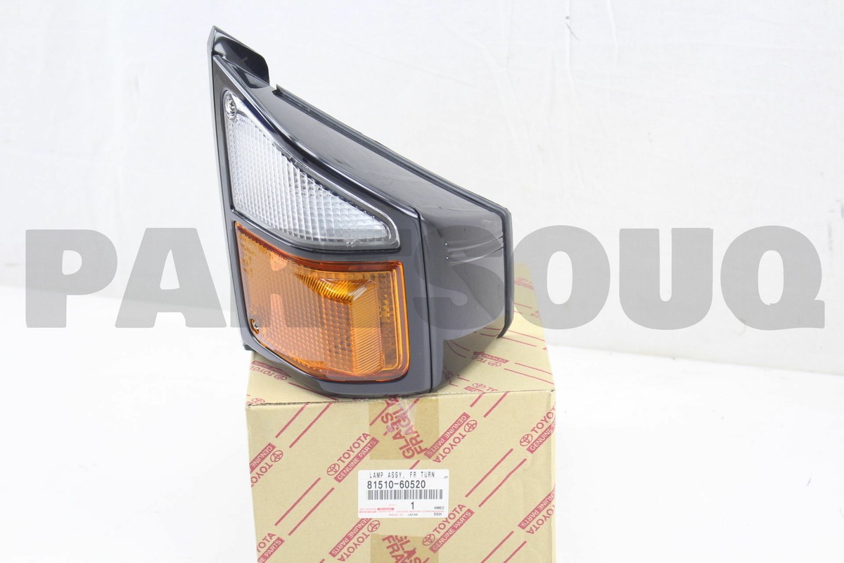 8151060520 Genuine Toyota LAMP ASSY, FRONT TURN SIGNAL, RH 81510