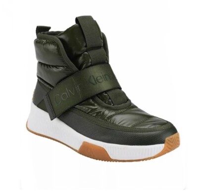 CALVIN KLEIN Mabon Nylon High Top Sneakers US 10 EUR 40