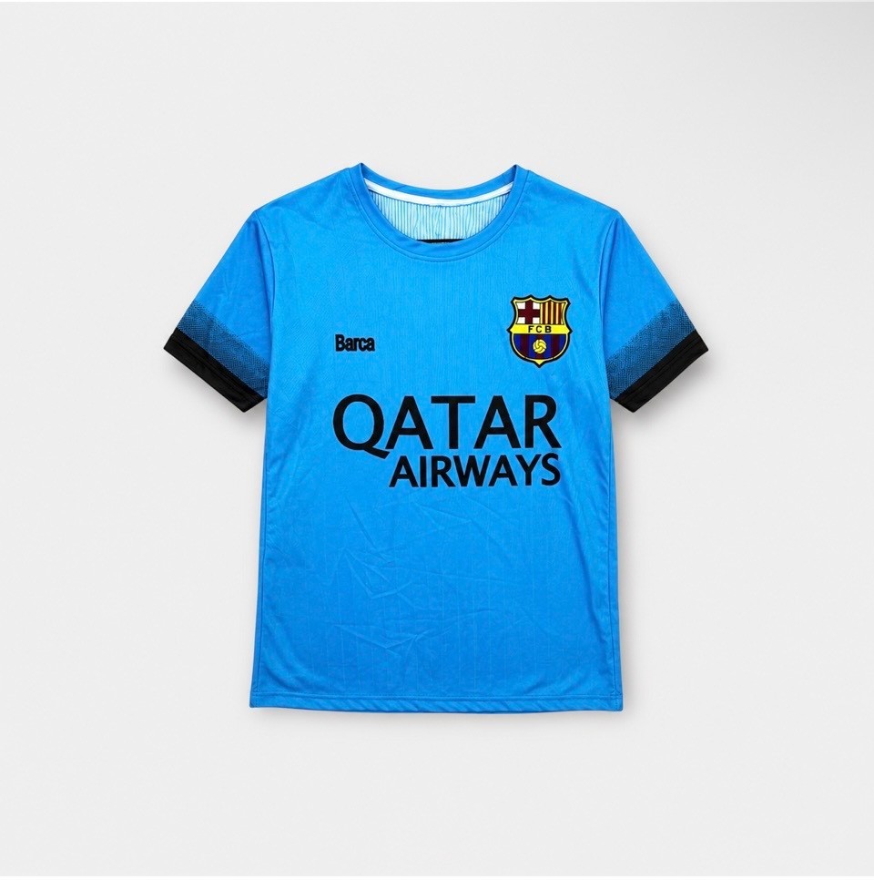 Vintage Barcelona Qatar Airways FCB Unicef Blank Jersey