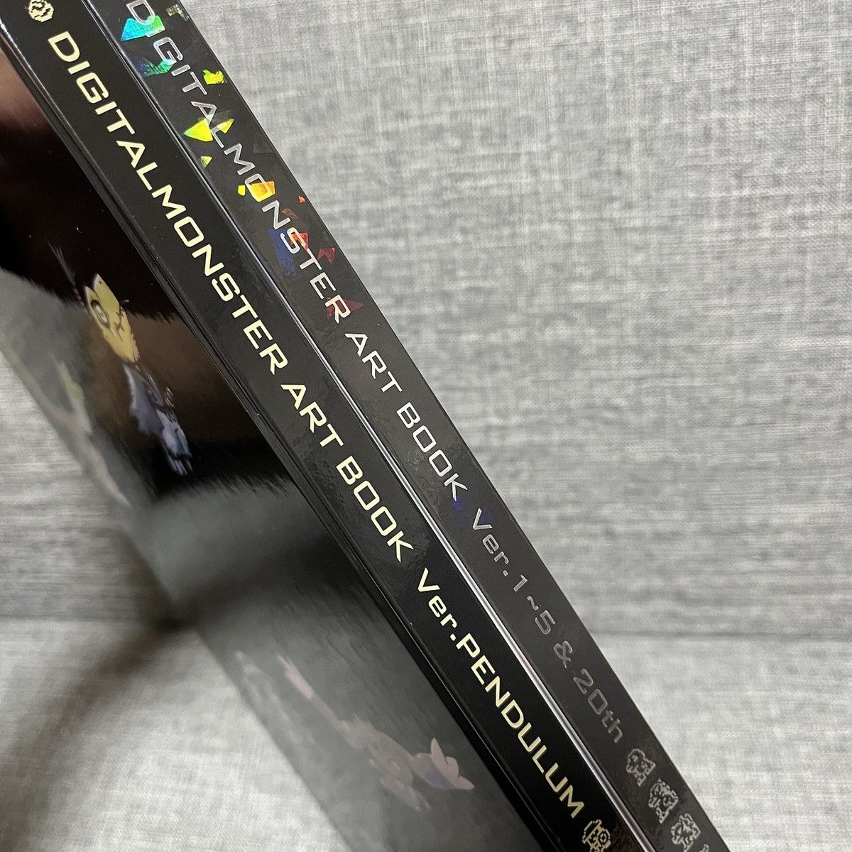 【美品】デジモン ART BOOK Ver.1〜5 & 20th Digimon Digital Monster Art Book ver.1-5 & 20th Anniversary