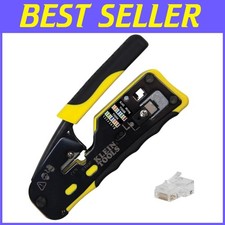 Klein Tools Pass-Thru Modular Data Plug Crimper - 50 Pack