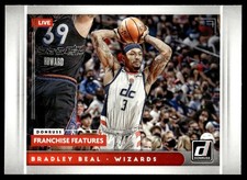 Bradley Beal 2021-22 Donruss #6 Franchise Features Wizards Basketball Card