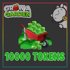 grow a garden - Tokens 10000  10K Tokens