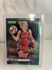 2024 Panini Prizm WNBA - Julie Vanloo #42 Green Prizm (RC)