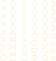 48 Stk 12 Stil 304 Edelstahl Gold Verbindungsringe Tropfen Herz Rauten Verbindun