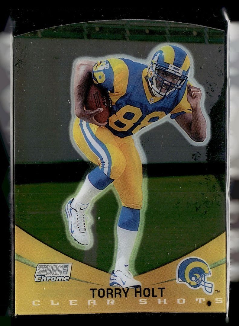 Torry Holt Stadium Club Chrome Clear Shots #SCCE4 Refractor
