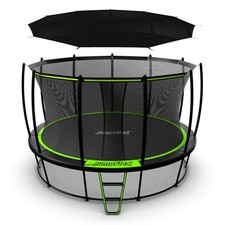 JumpFlex HERO 14' Trampoline Outdoor Activity Set with SMARTSHADE Canopy Cover