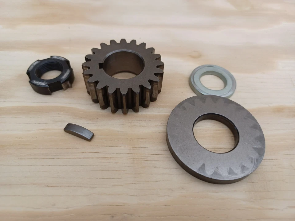 ♻️N♻️ Conjunto de engranajes de transmisión primaria Honda Cbr125R Cbr 125 2004 - 2006 (JC34E)♻️ Foto 3 de 4