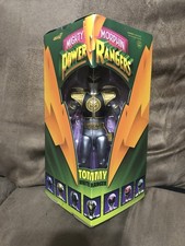 Power Rangers WHITE Ranger Tiger Figure Deluxe Super7 Triangle Box DX Ultimates