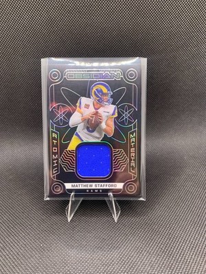 2022 Panini Obsidian - Atomic Material Matthew Stafford #AM-MST /125