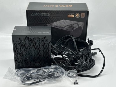 Montech BETA 2 550 Watt 80 Plus Bronze ATX Non-Modular Power Supply
