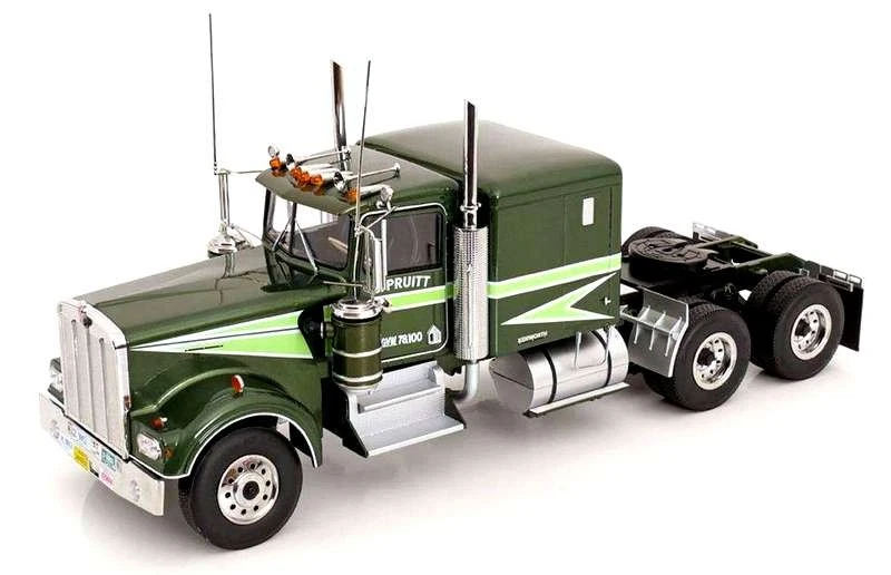 KK Scale Road Kings 1/18 Scale RK180126 - Kenworth W900 - Metallic
