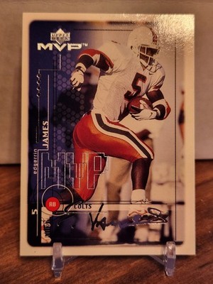 1999 Upper Deck MVP - Edgerrin James Silver Scripts RC Colts