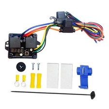 Digital Radiator Fan Controller Swith 12V and 24V, Adjustable Temperature