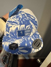 Columbia PFG Snap Back Hat Cap Floating Flat Brim