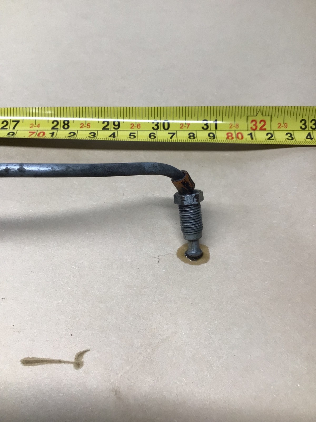 1966-80 Rolls Royce Silver Shadow Wraith II Front Brake Fluid Resorvior Hose #3