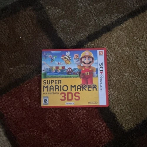 Nintendo Super Mario Maker Nintendo 3DS Platformer Manual Included E-Everyone