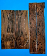 Cocobolo guitar back and sides set CO028