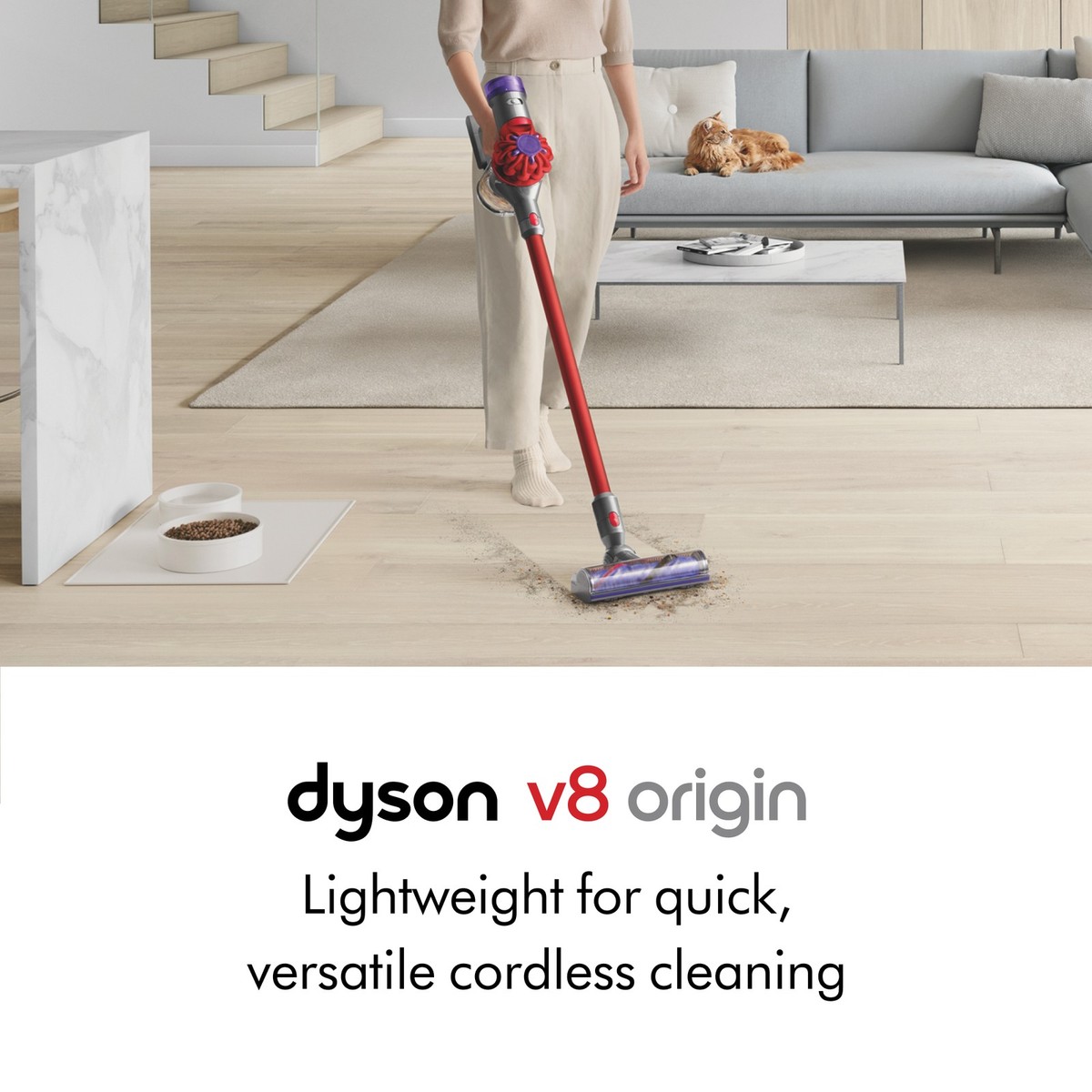Dyson V8 Origin Cordless Vacuum | Red | Refurbished | eBay