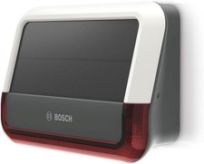 Bosch Smart Home Außensirene, kabellose Alarmanlage mit Solarpanel