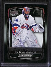 2023-24 Upper Deck Engrained Synthesis Ilya Sorokin #S-42 Green