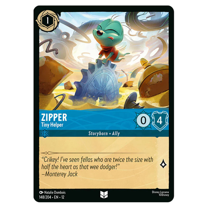 Lorcana - Wilds Unknown - Zipper - Tiny Helper (Uncommon) - 148/204