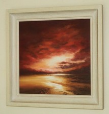 PHILIP GRAY (b.1959 ) Limited Edition CanvasBoard Print 'Beach Dawn 2' + COA