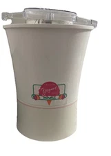 Vintage Rival 4 Quart Electric Ice Cream Yogurt Freezer Maker 8401 65301 1.2 amp