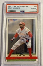 *ERROR* 1997 Donruss Signature Series Deion Sanders #86 Press Proof NO FOIL 150
