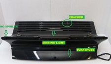  2001-2005 Porsche 911 996 Turbo Trunk Lid Engine Deck Wing No Spoiler Oem