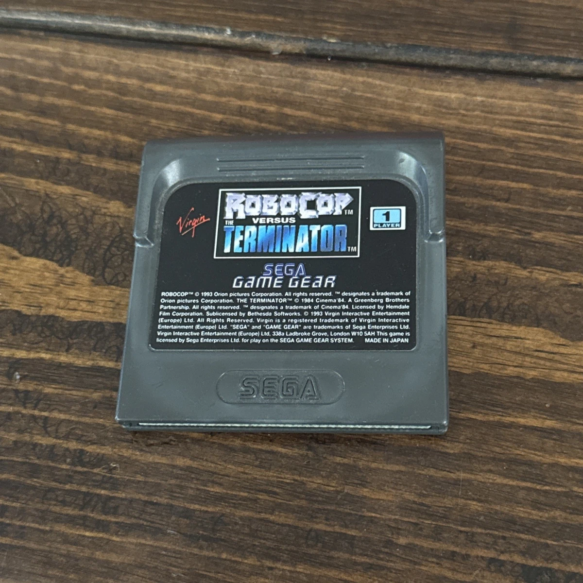 Cartucho Super Nintendo Robocop Versus The Terminator - Faz a Boa