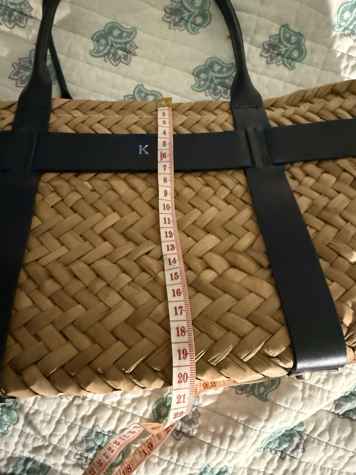 Baja Palm Leaf Tote Mark and Graham Bag