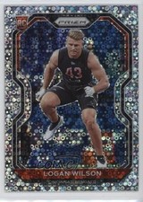 2020 Panini Prizm Rookie No Huddle Prizm Logan Wilson #309 1i77