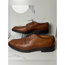 Allen Edmonds Dress Shoes Mens 11.5D Leather Made in USA Plain Toe Warton Bluche