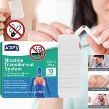 Quit Smoking Patches, Step 1 Stop Smoking Aids Patches, 21Mg Nicotine Patches