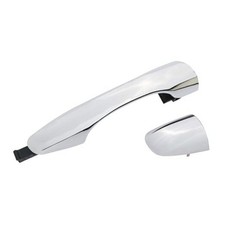 Exterior Door Handle w/End Cap Cover for Rear Door Right Passenger Side RR