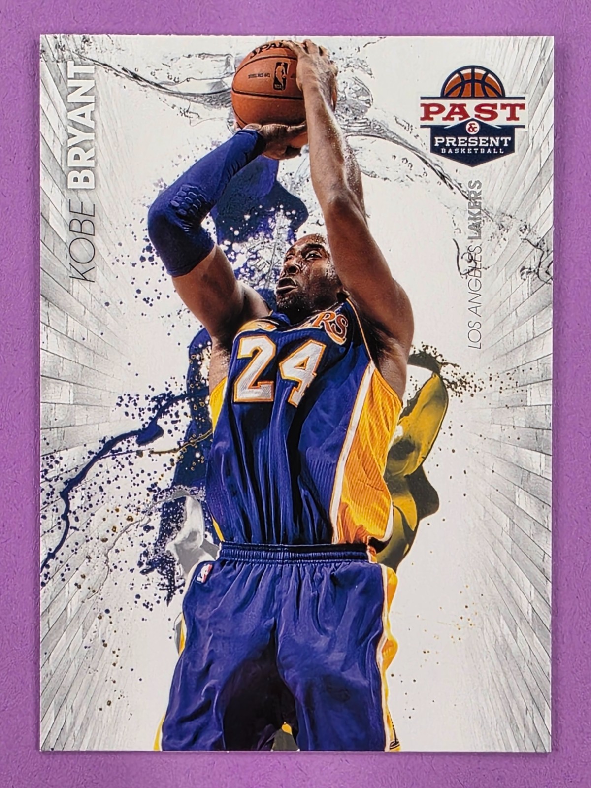 Kobe Bryant 2012-13 Past & Present #9 Raining 3s Los Angeles Lakers