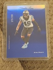 Frankie Luvu 2024 Panini Prestige #43 Blue Premium Xtra Points /299